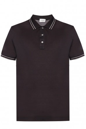 Striped polo shirt, zdjęcie 1 Striped polo shirt od Salvatore Ferragamo